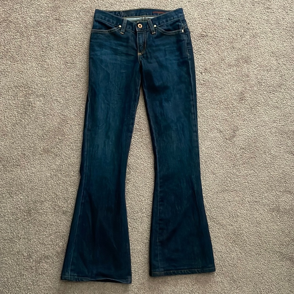 AG Adriano Goldschmied flared bottom jeans size 25R